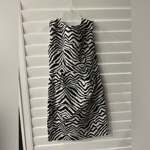 Michael Kors NWT Dress Black/White Size-4